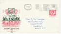 1969-02-26 Wales Definitive Cardiff FDC (42775)