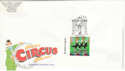 2002-04-09 Circus E Stamp Belle Vue Manchester FDC (42986)