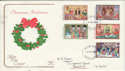 1986-11-18 Christmas Stamps Devon FDI (43189)