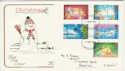 1987-11-17 Christmas Stamps Devon FDI (43197)