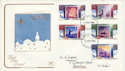 1988-11-15 Christmas Stamps Devon FDI (43207)