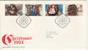 1974-11-27 Christmas Stamps Bethlehem FDC (44189)