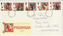1991-11-12 Christmas FDC (44965)