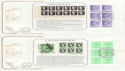 1982-05-19 Story of Stanley Gibbons Full Panes FDC (45198)