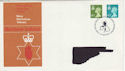 1976-01-14 N Ireland Definitive Bureau FDC (47000)