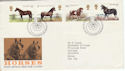 1978-07-05 Horses Bureau FDC (47203)