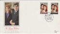 1986-07-22 Royal Wedding Silk York FDC (47843)