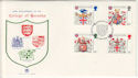 1984-01-17 Heraldry London EC FDC (48353)
