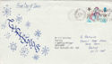 1985-11-22 Christmas Double postmark FDC (48633)