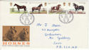 1978-07-05 Horses Peterborough FDC (48710)