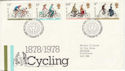 1978-08-02 Cycling Bureau FDC (48989)