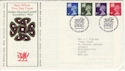1974-01-23 Wales Definitive Cardiff FDC (49233)