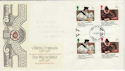 1988-03-01 Welsh Bible 18p 26p Gutter Pairs FDC (49386)