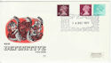 1977-12-14 Definitive Stamps Windsor FDC (49554)