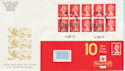 1993-04-06 HD10 Booklet Stamps Coventry FDC (49592)