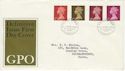 1968-02-05 Definitive Stamps Bureau FDC (50050)