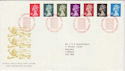 1989-09-26 Definitive Stamps Bureau FDC (50269)
