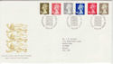 1993-10-26 Definitive Stamps Bureau FDC (50315)