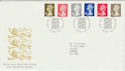 1993-10-26 Definitive Stamps Windsor FDC (50318)
