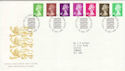 1996-06-25 Definitive Stamps Windsor FDC (50330)