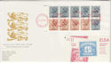 1984-09-03 Definitive Booklet Stamps Pane NPM EC1 FDC (50869)