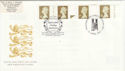 1997-04-21 Gold Definitive Doubled London SW1 FDC (50915)
