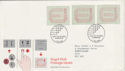1984-05-01 Frama Postage Labels Cambridge FDC (50956)