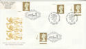 1997-04-21 Gold Definitive Doubled Ballater FDC (51054)