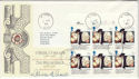 1988-03-01 Welsh Bible 31p Cyl Signed cds FDC (51211)