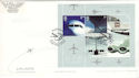 2002-05-02 Airliners M/S Heathrow Airport TW5 FDC (51353)