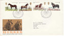 1978-07-05 Horses Stamps Bureau FDC (51472)