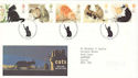 1995-01-17 Cats Stamps Bureau FDC (51897)