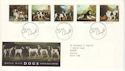 1991-01-08 Dogs Stamps Bureau FDC (51933)