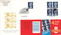 1999-01-19 HF1 Booklet E Stamps Folkestone FDC (52086)