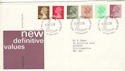 1982-01-27 Definitive Stamps Windsor FDC (52116)