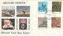 1976-09-29 Caxton Printing Forces PO 121 cds FDC (52168)