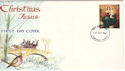 1967-10-18 Christmas Stamp Fareham FDI (52199)