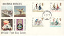 1978-08-02 Cycling Stamps Forces PO 85 cds FDC (52218)