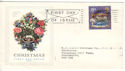 1970-11-25 Christmas Stamp Bethlehem Boxed Slogan FDC (52322)