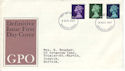 1967-08-08 Definitive Stamps Windsor FDC (52371)
