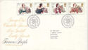 1980-07-09 Authoresses Stamps Haworth FDC (52760)