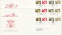 1993-12-07 Regional Definitive Stamps x3 SHS FDC (52821)