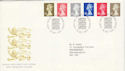 1993-10-26 Definitive Stamps Windsor FDC (52893)