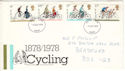 1978-08-02 Cycling Stamps Leeds FDI (53333)