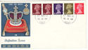 1969-08-27 Coil Stamps Canterbury cds FDC (53345)
