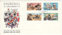 1974-11-22 IOM Churchill Centenary FDC (53454)