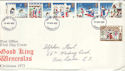 1973-11-28 Christmas Stamps London FDI (53602)
