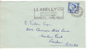 1966-02-07 Wales Definitive Llanelly Slogan not FDC (53709)