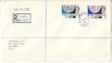 1965-11-15 ITU Stamps Salisbury cds Reg FDC (54004)