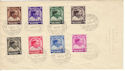 1936 Belgium Anti Tuberculosis Stamps Set FDC (54091)